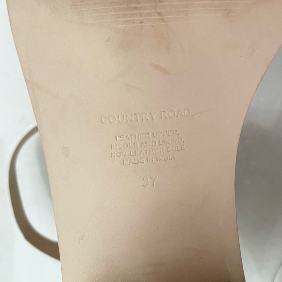 Country Road Greek Leather Sandals - Picture 7 of 8